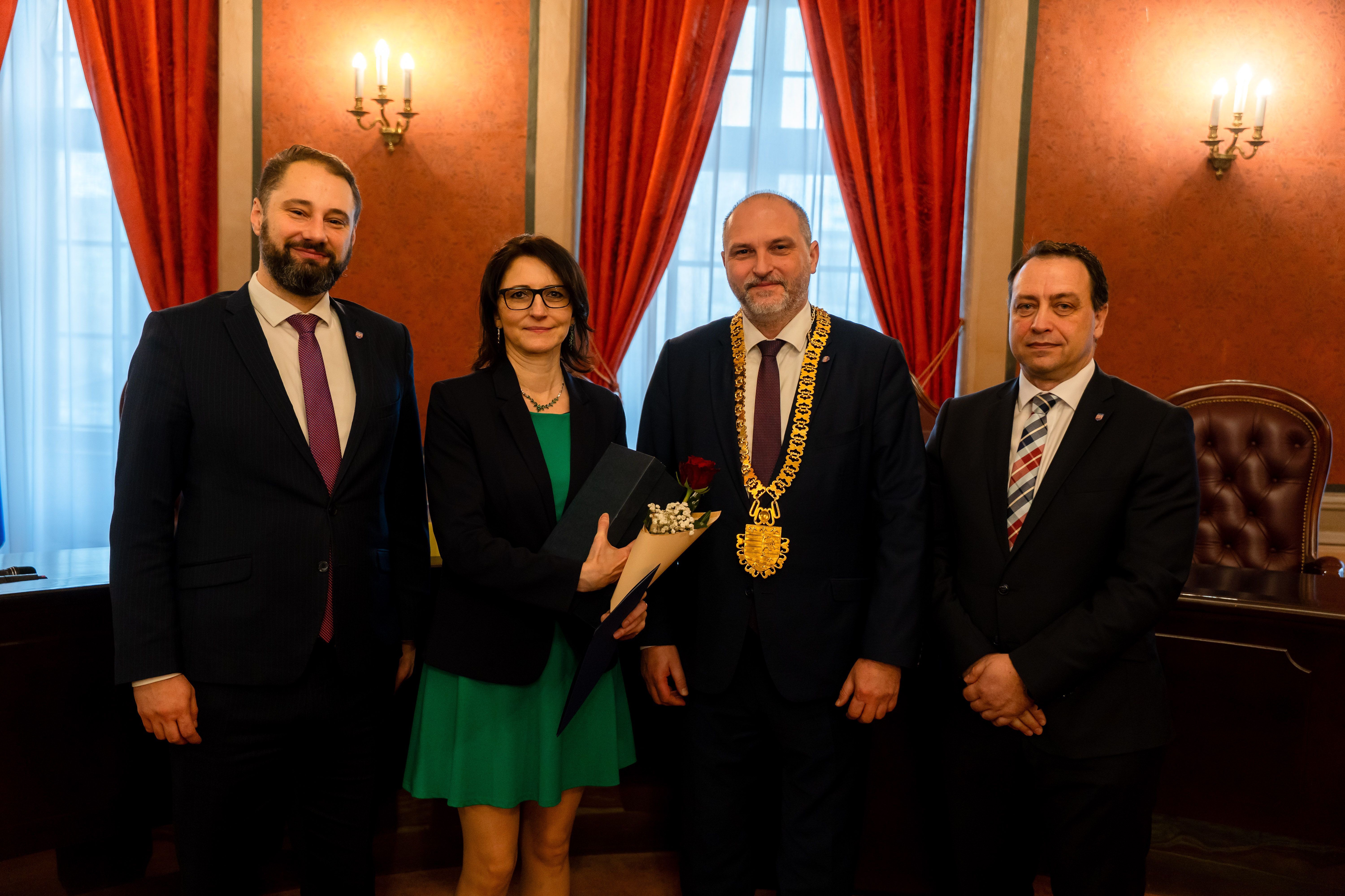 Novorocne prijatie jubilantov Magistratu mesta Kosice-98